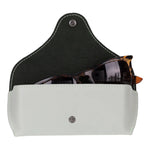 Leather Glasses Case Stylish Eyewear Protection (Optura)