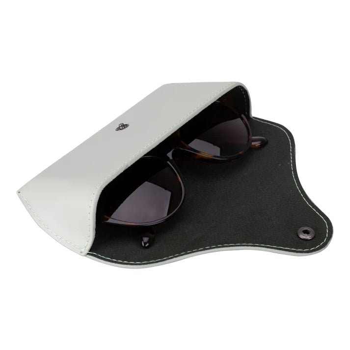 Leather Glasses Case Stylish Eyewear Protection (Optura)