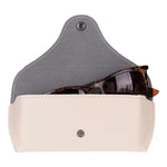 Leather Glasses Case Stylish Eyewear Protection (Optura)