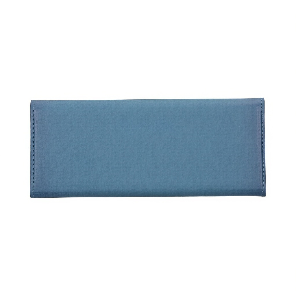 Handmade Genuine Leather Eyewear Case - Magnetic Triangular Design