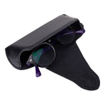 Lenozora Genuine Leather Glasses Case