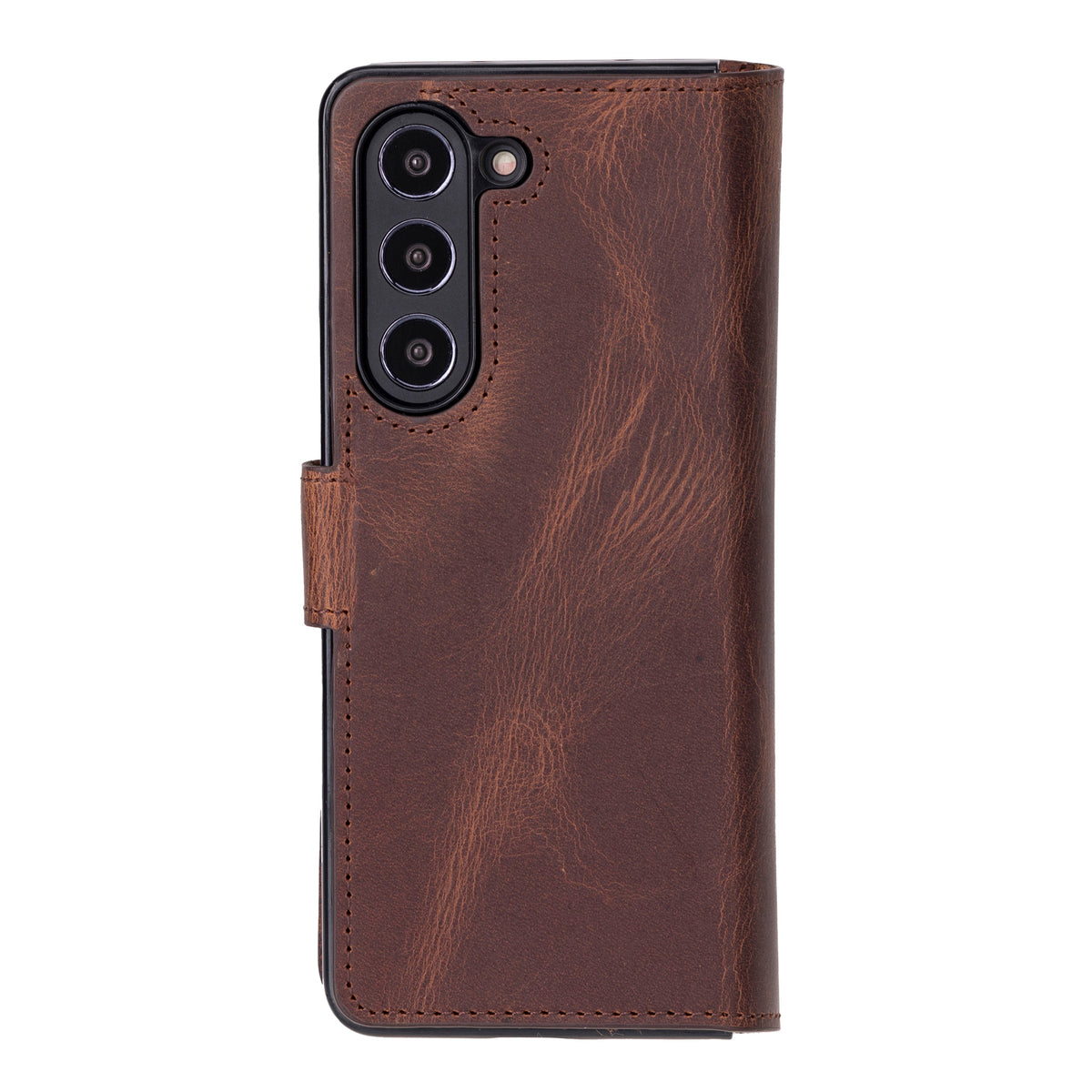 Handcrafted Leather Wallet Case, RFID Blocking, Samsung Galaxy Z Fold 5 (Rune)