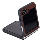 Slim Leather Case for Samsung Galaxy Z Flip 5 (Eldur)