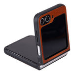 Slim Leather Case for Samsung Galaxy Z Flip 5 (Eldur)