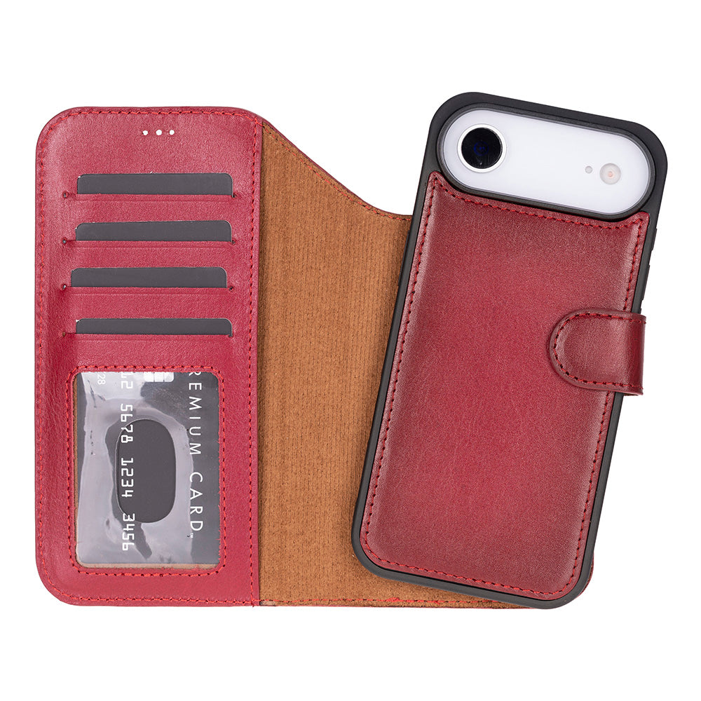 Magic iPhone 17 Series Leather Detachable Wallet Case