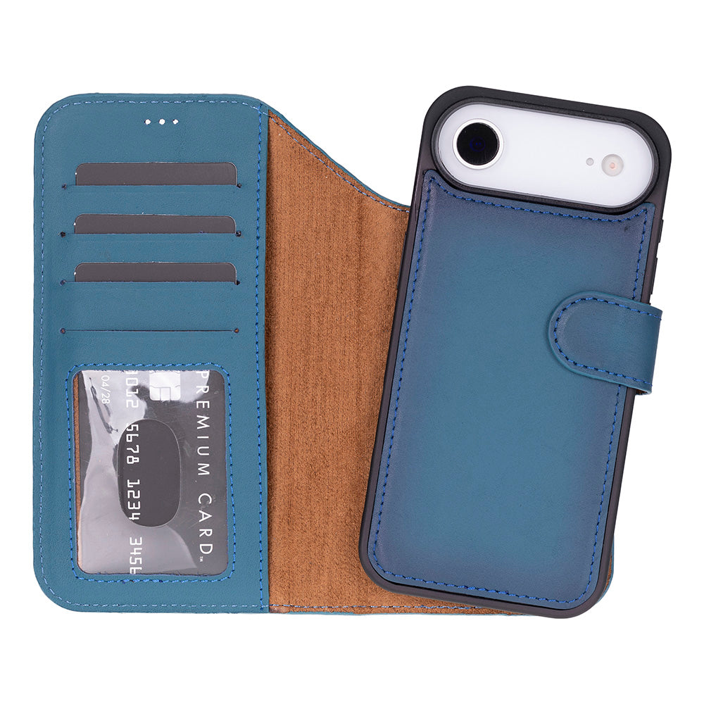 Magic iPhone 17 Series Leather Detachable Wallet Case