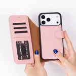 Magic iPhone 18 Pro Max Leather Detachable Wallet Case