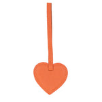 Heart Leather Bag Charm