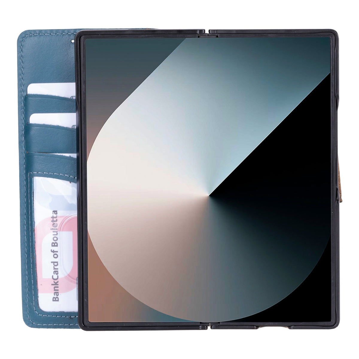 Handcrafted Leather Wallet Case for Samsung Galaxy Z Fold 6 – RFID Blocking (Zephyr)