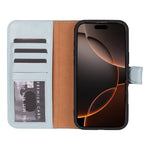 Magic iPhone 16 Series Detachable Leather Wallet Case