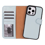 Magic iPhone 16 Series Detachable Leather Wallet Case