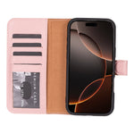 Magic iPhone 16 Series Detachable Leather Wallet Case