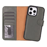 Magic iPhone 16 Series Detachable Leather Wallet Case