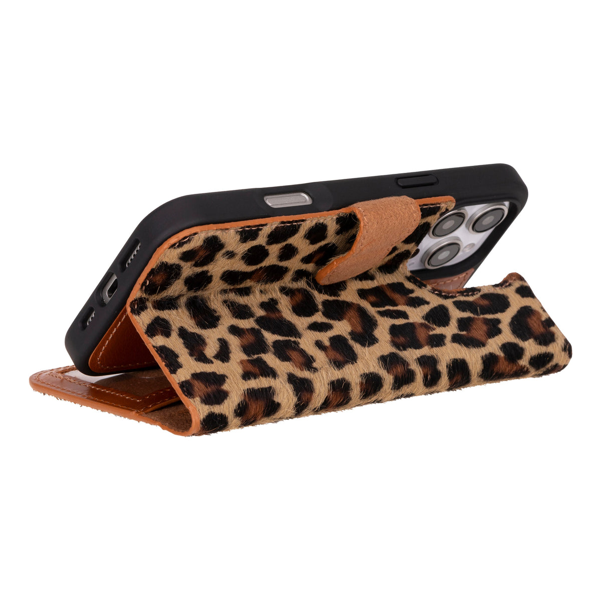 Magic iPhone 16 Series Detachable Leather Wallet Case