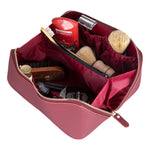 Natalie Leather Make up Bag