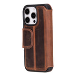 The Roma iPhone 16 Series Leather Folio Case