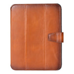 Leather iPad Mini 8.3" Case: Slim Folio Cover with Pen Holder (Astar)