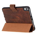 Leather iPad Mini 8.3" Case: Slim Folio Cover with Pen Holder (Astar)
