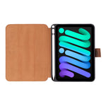 Leather iPad Mini 8.3" Case: Slim Folio Cover with Pen Holder (Astar)