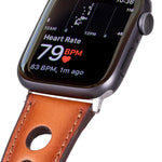 Holo Leather Apple Watch Band