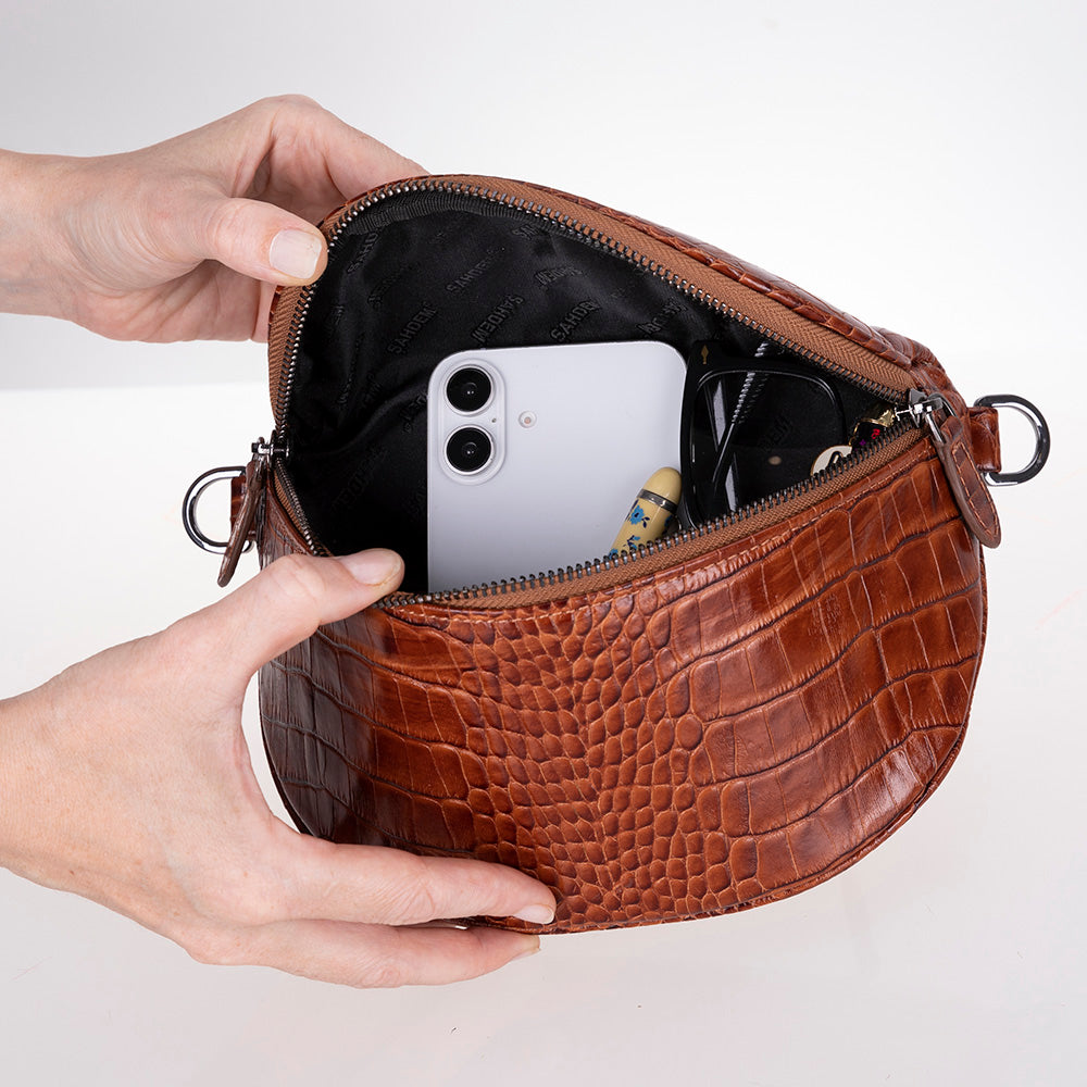 Alora Leather Crossbody Bag