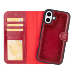 Magic iPhone 16 Series Detachable Leather Wallet Case