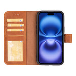 Magic iPhone 16 Series Detachable Leather Wallet Case