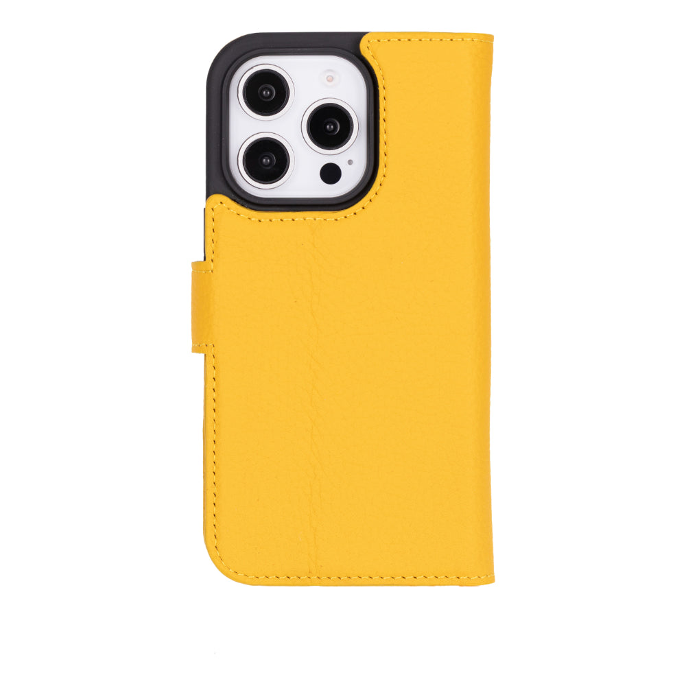 Magic iPhone 16 Series Detachable Leather Wallet Case