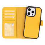 Magic iPhone 16 Series Detachable Leather Wallet Case
