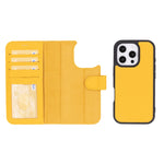 Magic iPhone 16 Series Detachable Leather Wallet Case