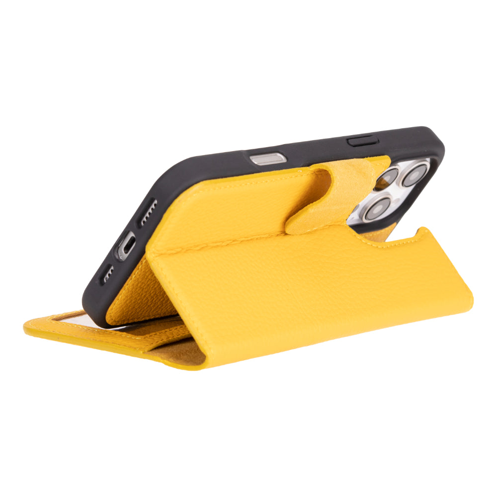Magic iPhone 16 Series Detachable Leather Wallet Case