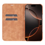 The Stockholm iPhone 16 Series Leather Folio Case