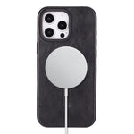 Leather iPhone 16 Pro/Max Case: Ultra-Slim MagSafe Cover (Forte)