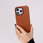 Leather iPhone 16 Pro/Max Case: Ultra-Slim MagSafe Cover (Forte)