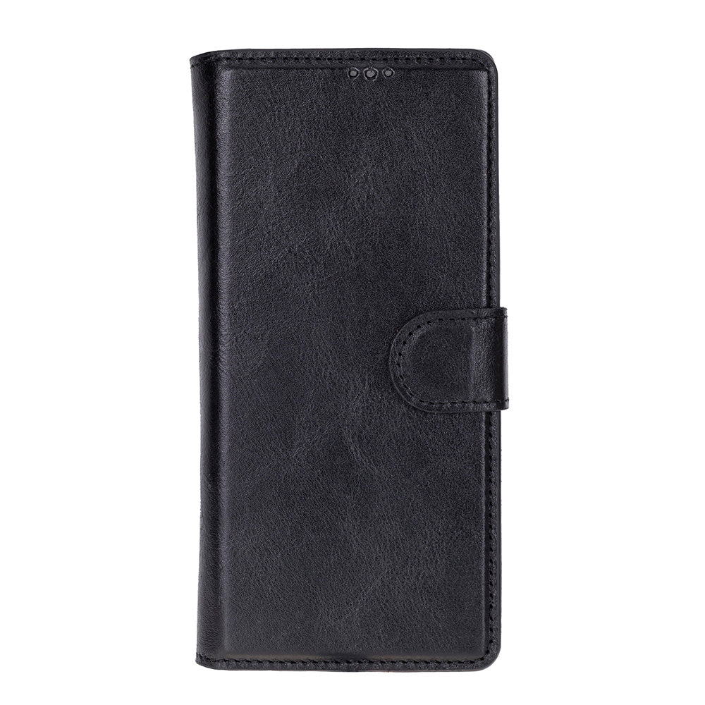 Handcrafted Leather Wallet Case for Samsung Galaxy Z Fold 7 – RFID Blocking