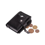 Leather Card Holder, RFID Blocking Slim Wallet with Quick-Access & Coin Pocket (Velto)