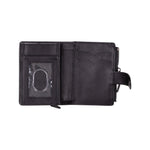 Leather Card Holder, RFID Blocking Slim Wallet with Quick-Access & Coin Pocket (Velto)