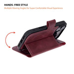 Magic iPhone 18 Pro Max Leather Detachable Wallet Case