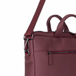 Truro Leather Business Briefcase / Laptop Case 13" with Suitcase