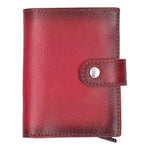 Palertag Leather Mechanical Card Holder Bouletta