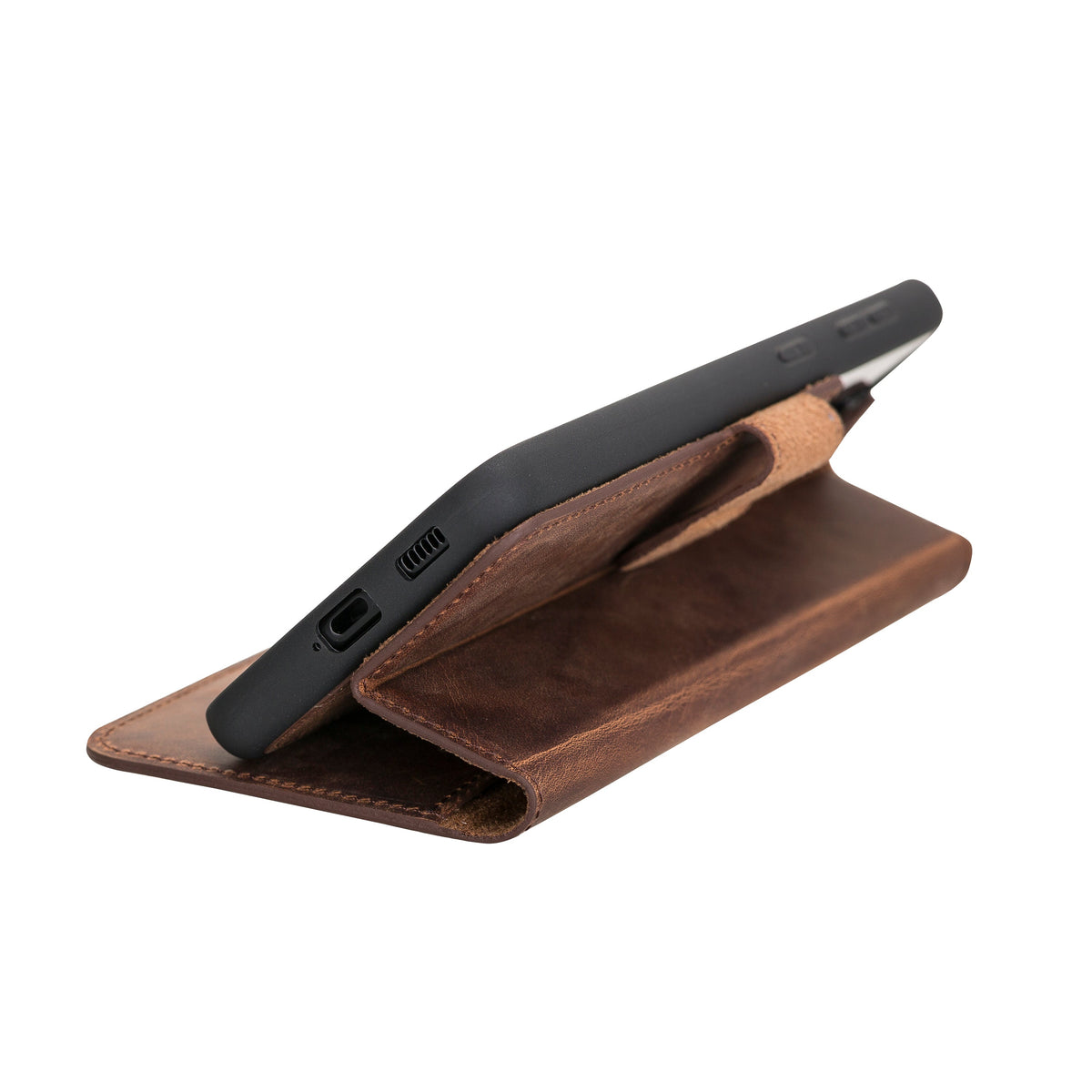 Premium Genuine Leather Wallet Case for Samsung Galaxy S21, S21 Plus & S21 Ultra (Skadi)