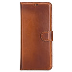 Premium Genuine Leather Wallet Case for Samsung Galaxy S21, S21 Plus & S21 Ultra (Skadi)