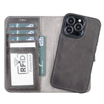 Magic iPhone 13 Pro Max and 13 Pro Series Detachable Leather Wallet Case
