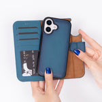 Magic iPhone 17 Series Leather Detachable Wallet Case