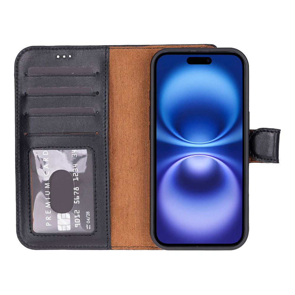 Magic iPhone 17 Series Leather Detachable Wallet Case