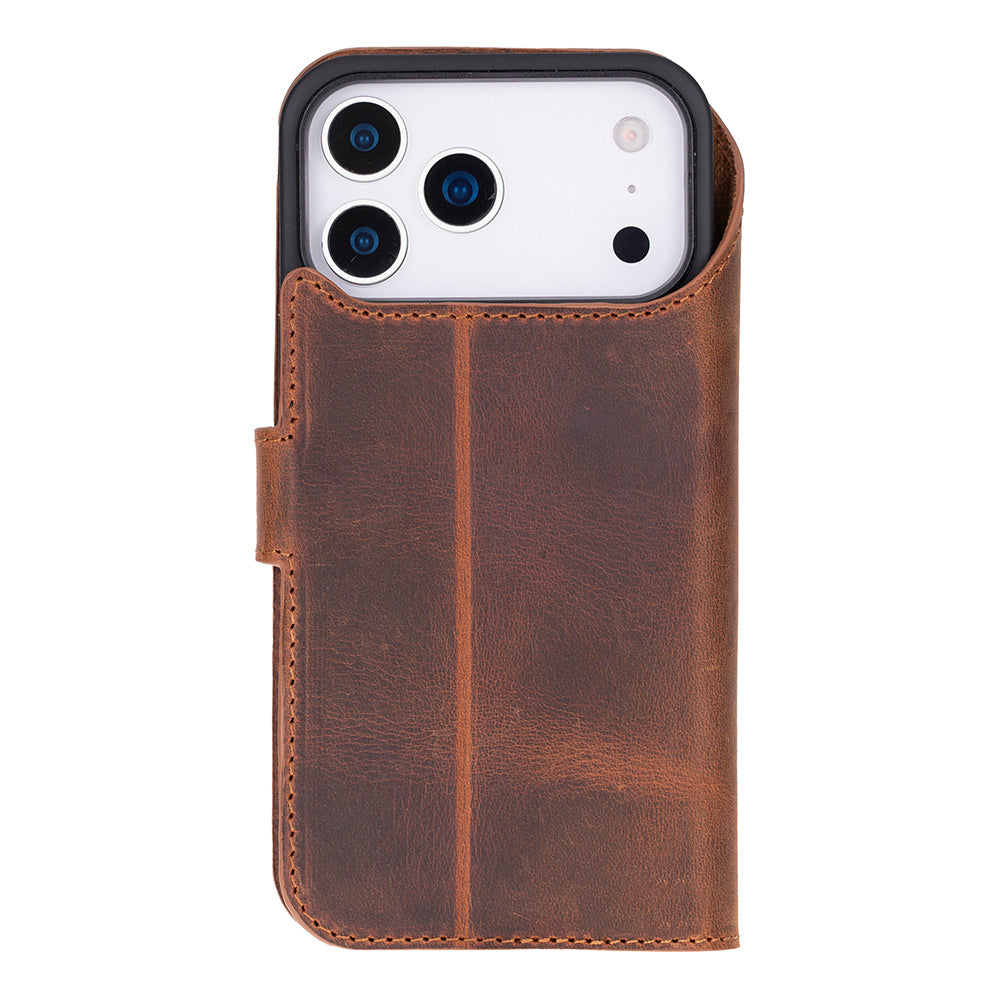 Magic iPhone 17 Series Leather Detachable Wallet Case