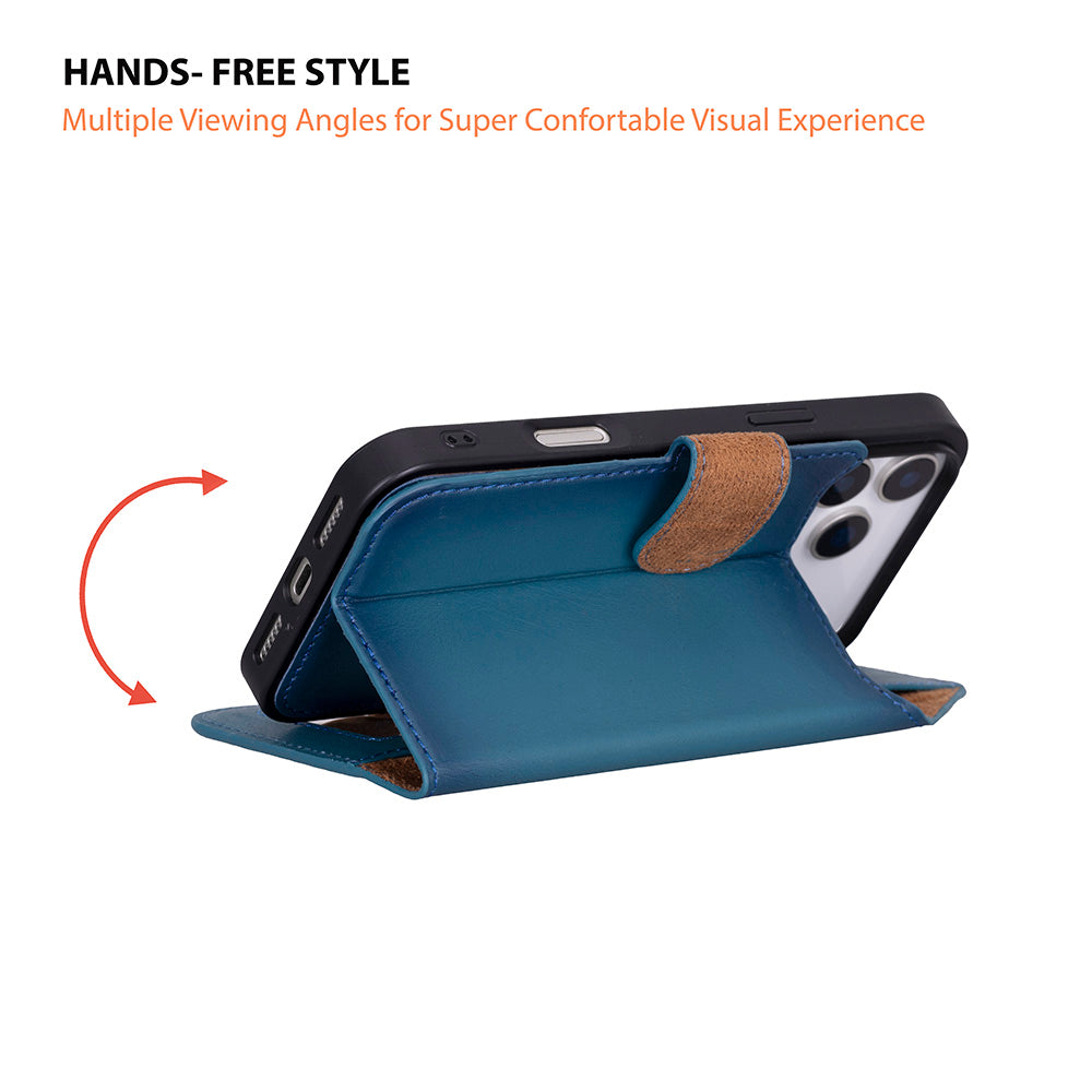 Magic iPhone 17 Series Leather Detachable Wallet Case