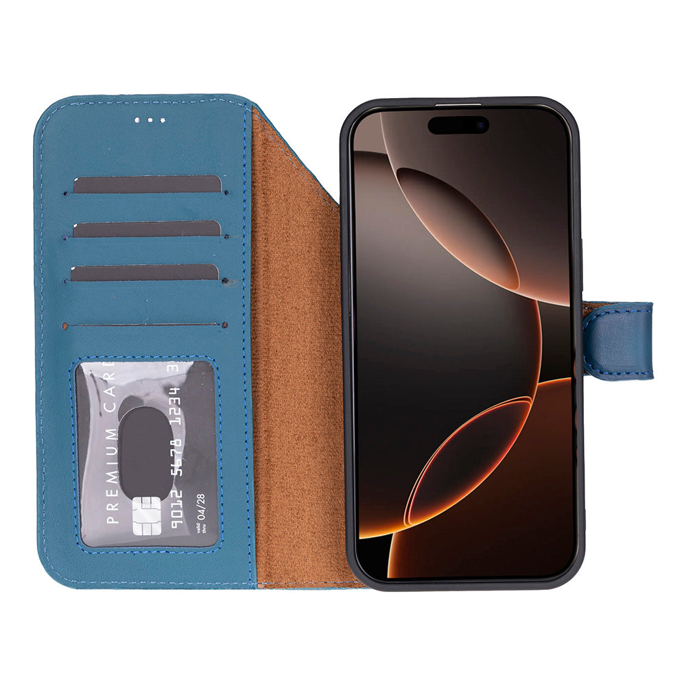 Magic iPhone 17 Series Leather Detachable Wallet Case