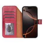 Magic iPhone 17 Series Leather Detachable Wallet Case