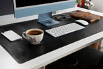 Leather Desk Mat: Water-Repellent Office Pad (Vero)